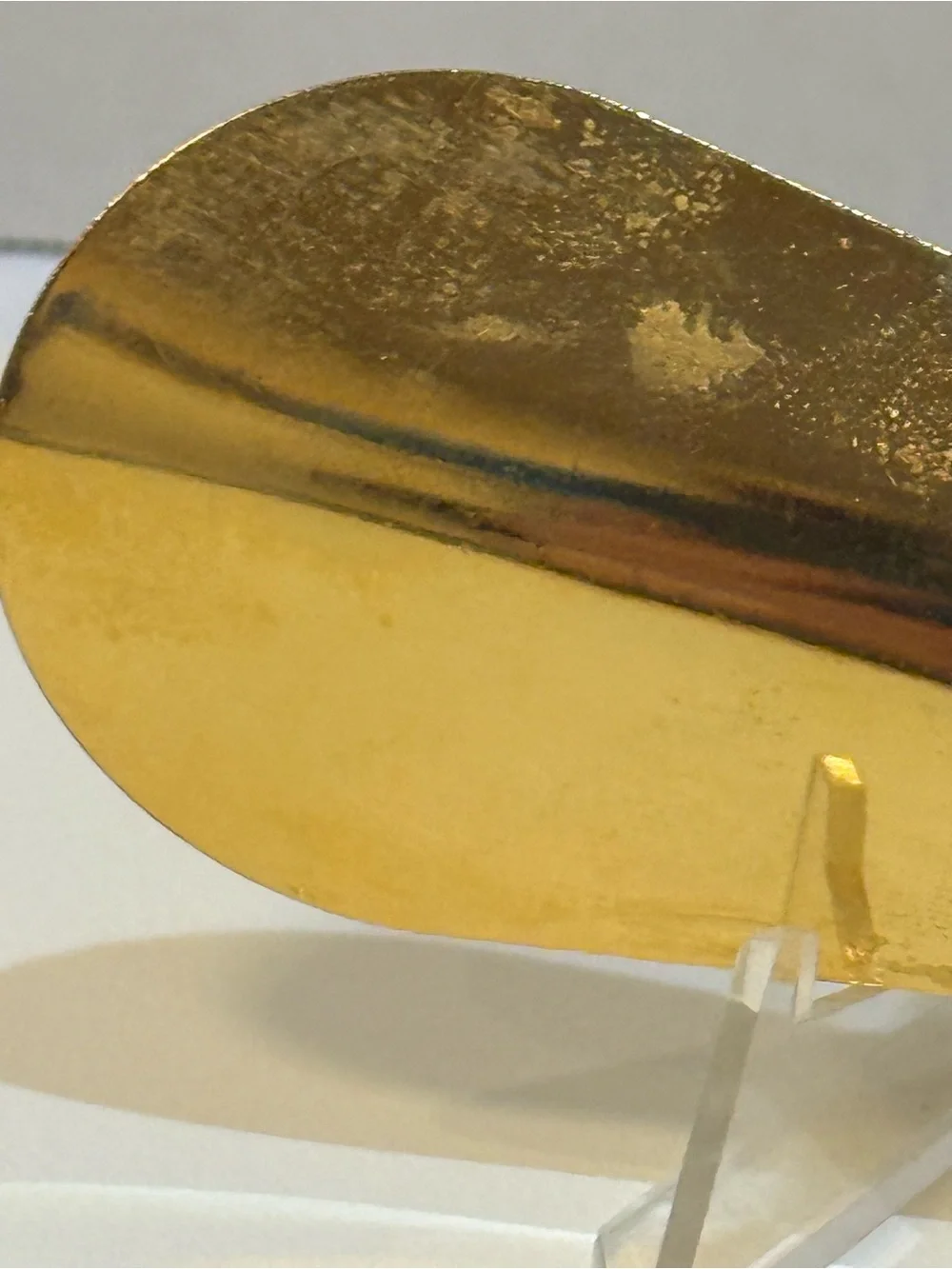 24 Kt Gold Nunn Bush Shoe Horn #2